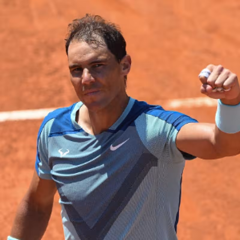 Rafael Nadal se harta de hablar de Alcaraz. Foto: gettyimages