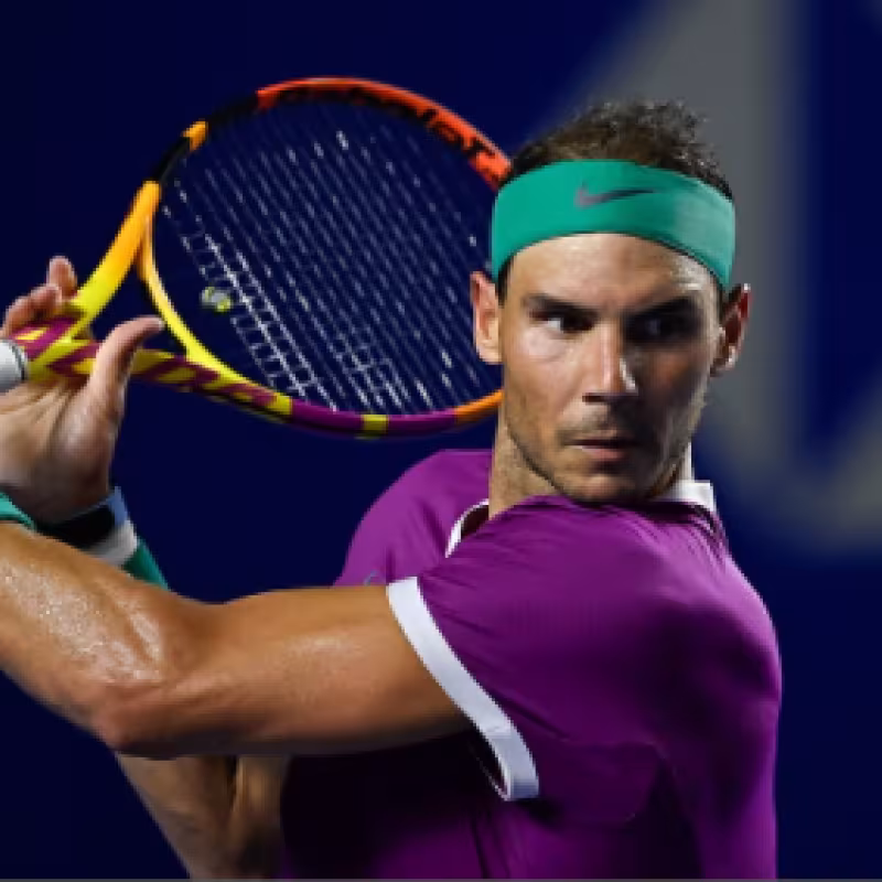 Nadal ya entrena en las instalaciones de Indian Wells 2022