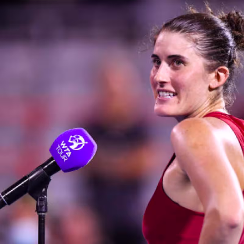 Rebecca Marino en la Qualy del Open de Australia. Fuente: Getty