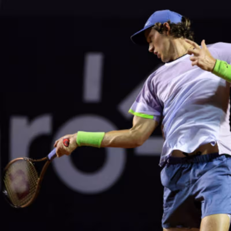 Nicolás Jarry en el ATP 500 de Río de Janeiro. Foto: getty