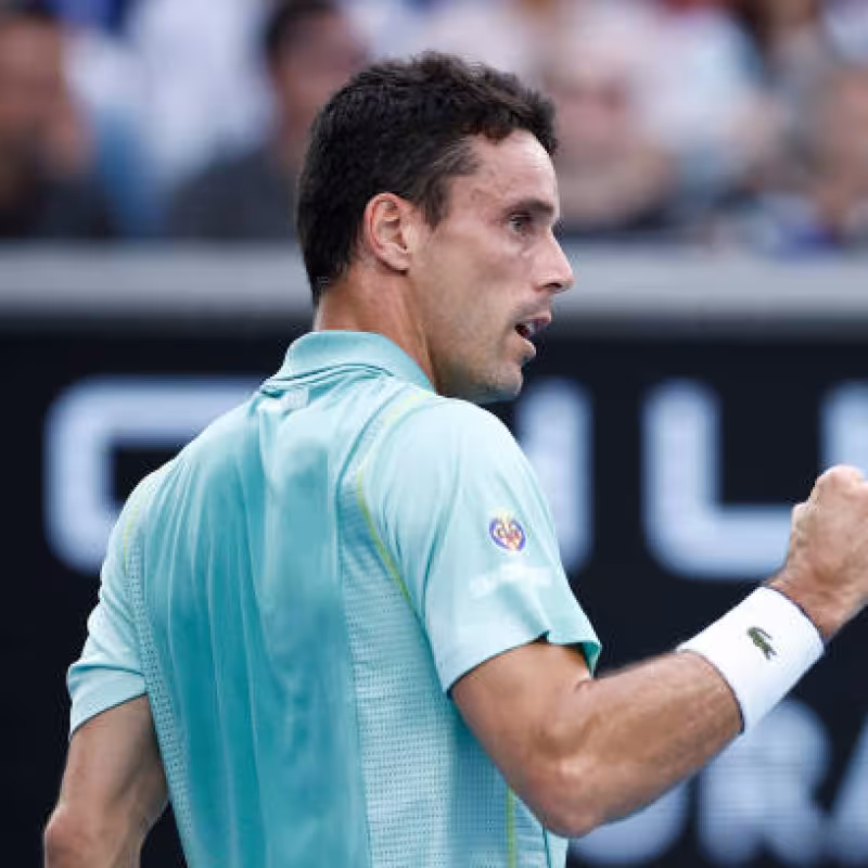 Roberto Bautista gana a Andy Murray en Open de Australia 2023. Foto: gettyimages