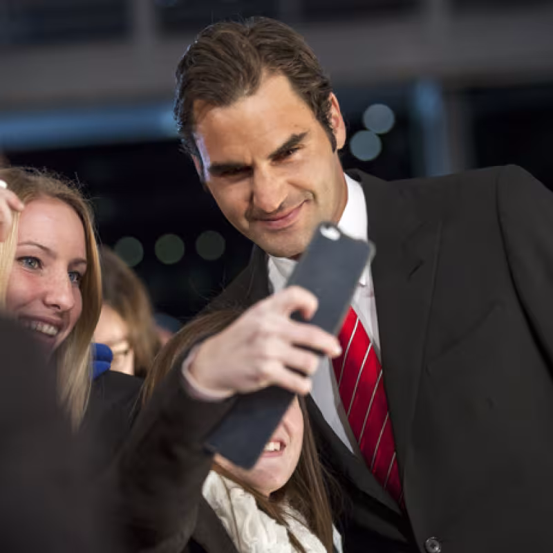 Roger Federer, socio de Credit Suisse, atacado por ambientalistas. Foto: gettyimages