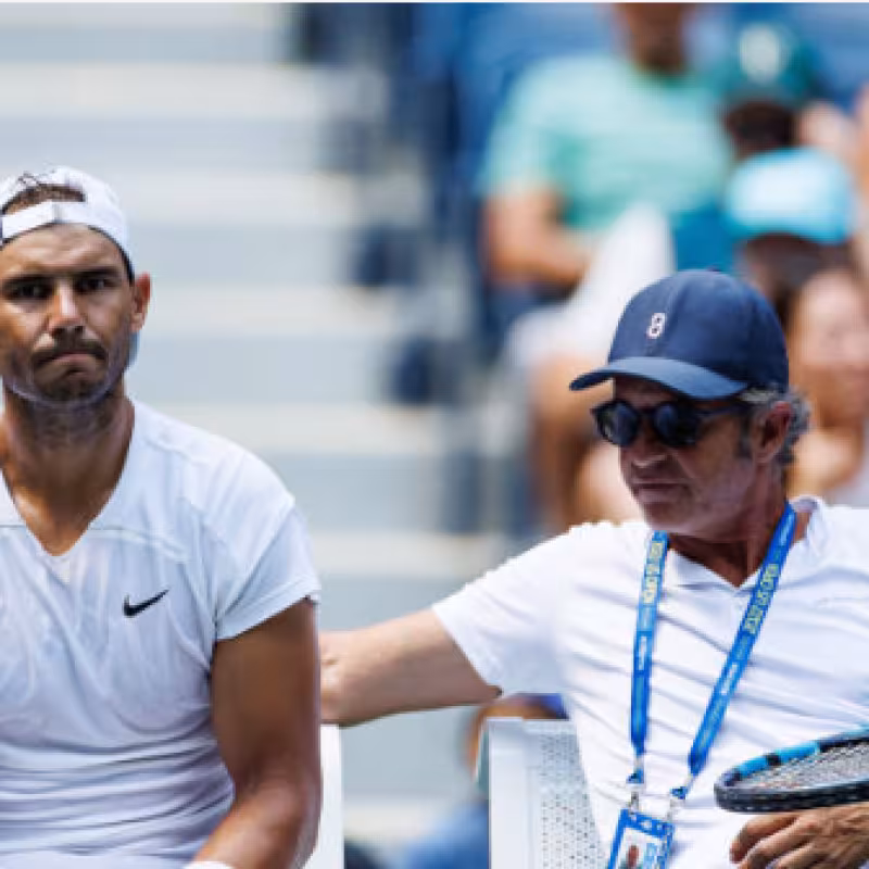 Rafael Nadal y Francis Roig. Fuente: Getty