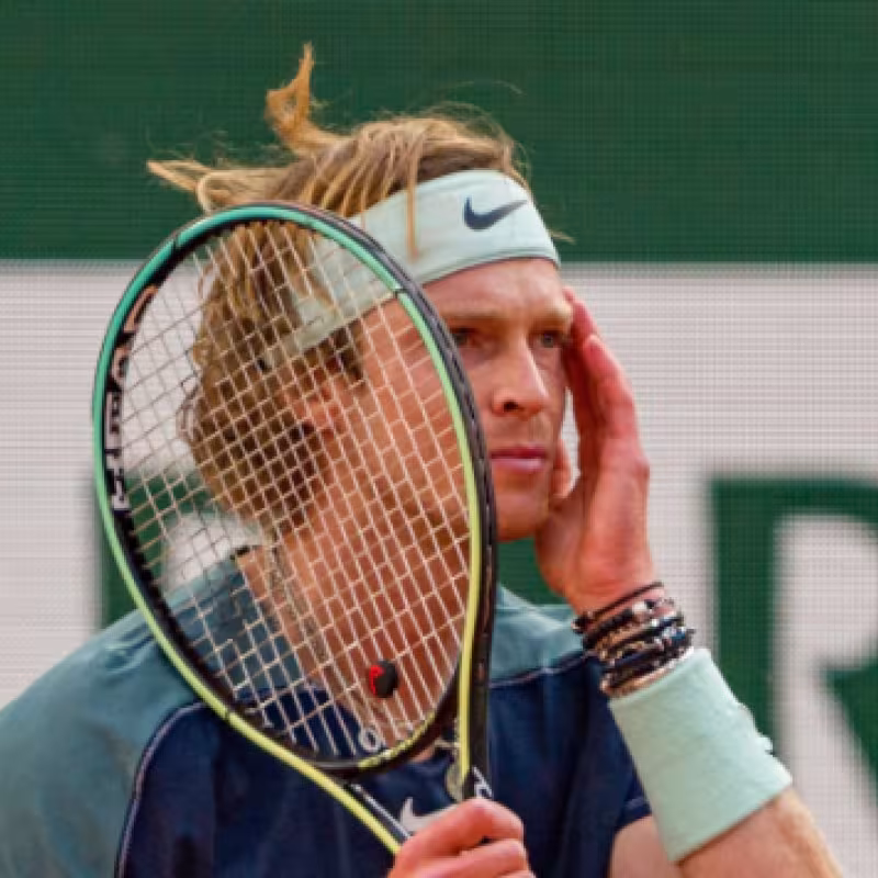 La maldición de Rublev con los cuartos de final en Grand Slam