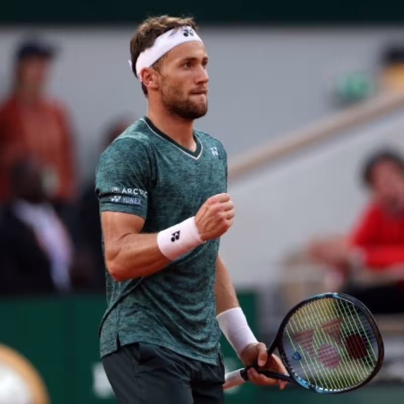 La foto de Casper Ruud viendo triunfar a Nadal que se ha hecho viral