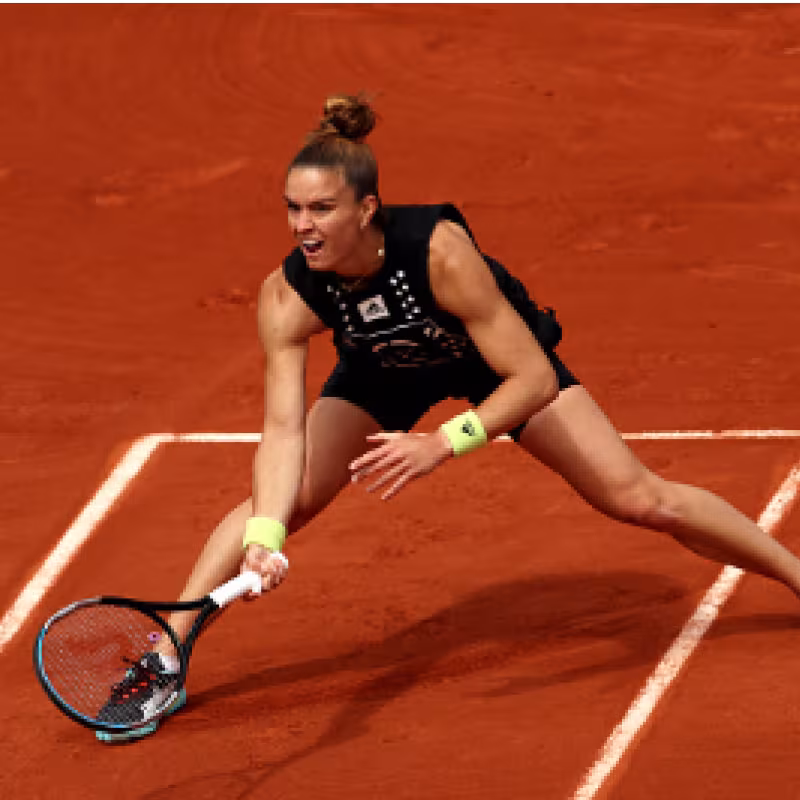 Sakkari sucumbe ante una Muchova inconmensurable