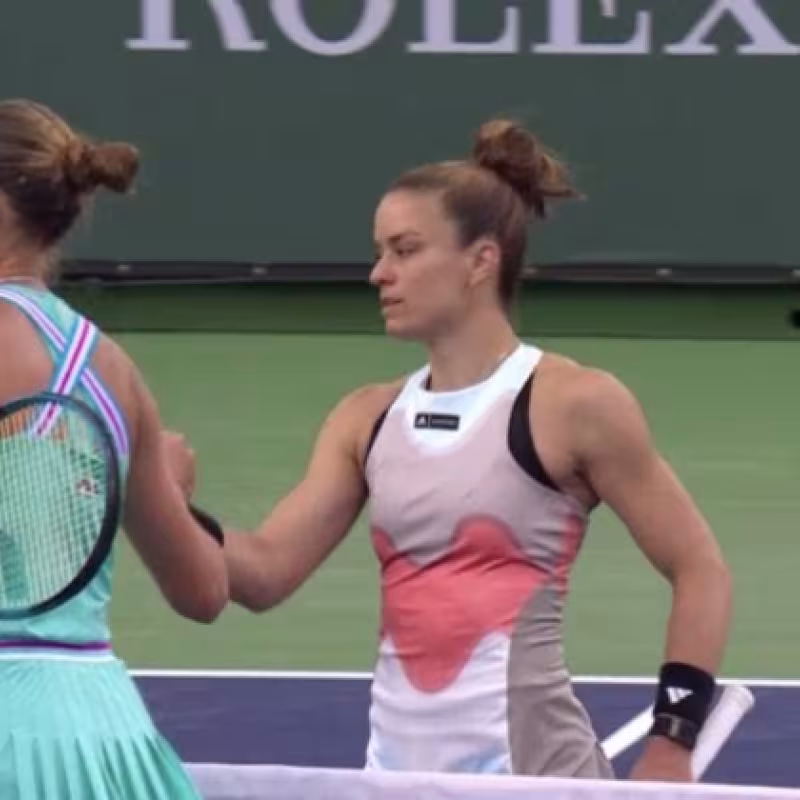 El gesto antideportivo de Sakkari que provocó el enfado de Pliskova