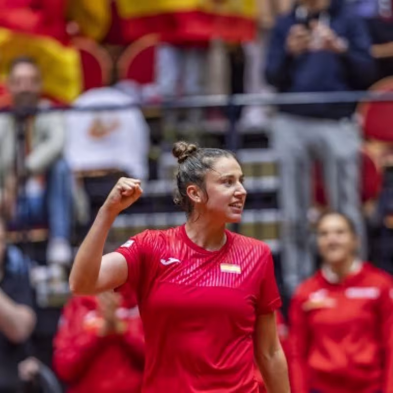 Sorribes certifica la victoria de España en la BJK Cup