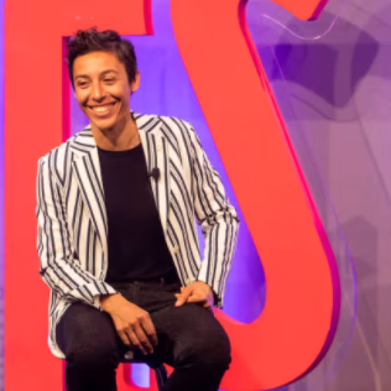 Francesca Schiavone en su última aparición al público. Fuente: Getty