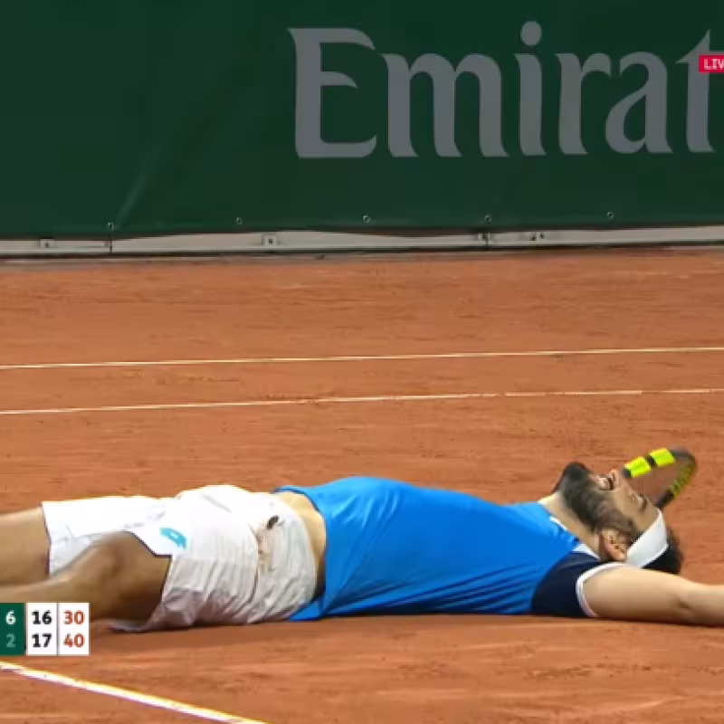 Giustino vence en el segundo partido más largo de la historia de Roland Garros