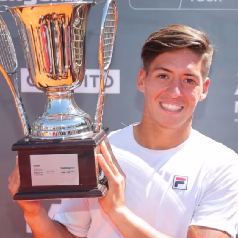 Imparable Sebastián Báez en el circuito Challenger con su 5º título del año