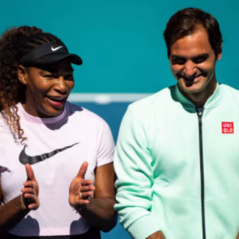 Serena elogió a Federer. Foto: Getty