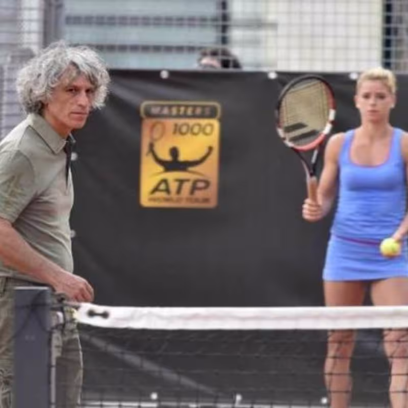 Llaman a seguridad en Roma ante el comportamiento del padre de Camila Giorgi