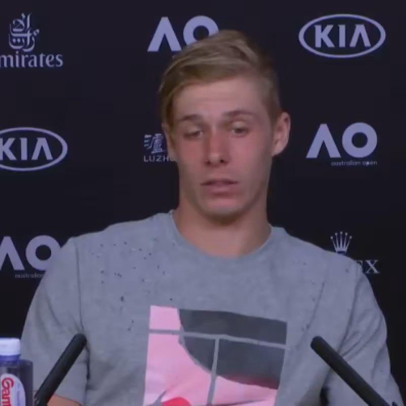 Shapovalov: "Hoy no pude dar todo de mí"