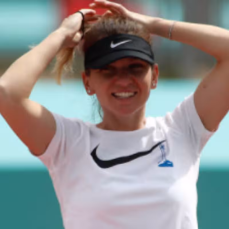 Halep analizó su debut frente a Sara Sorribes. Foto: Getty