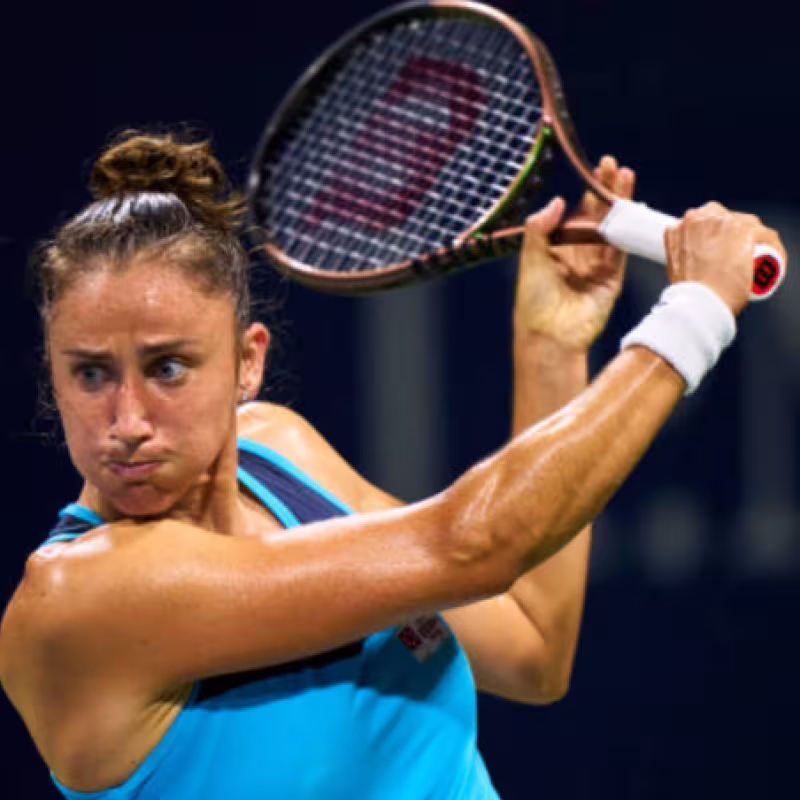 Sara Sorribes luchó hasta el final, pero acabó cayendo ante Davis