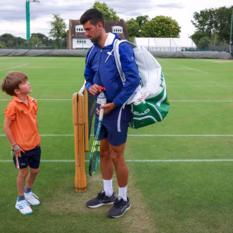 La entrañable carta de Stefan sobre su padre, Novak Djokovic