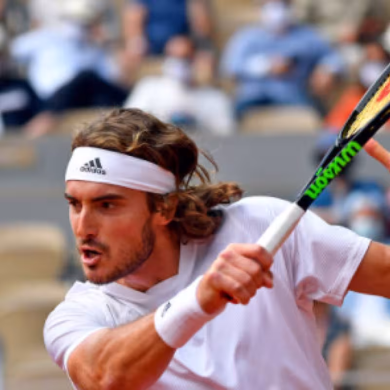 Tsitsipas quiere luchar por ganar un Grand Slam en París. Foto: Getty 
