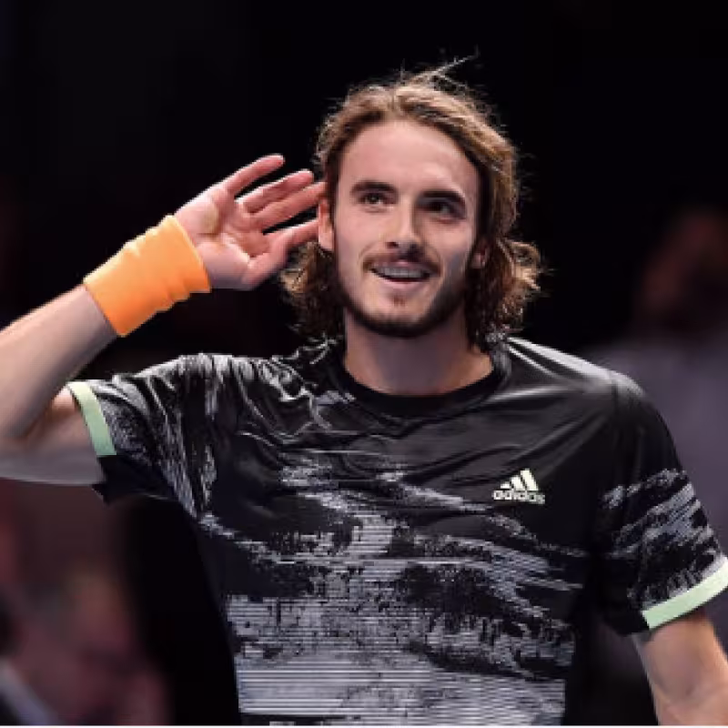 Stefanos Tsitsipas rebaja sus expectativas. Foto: gettyimages