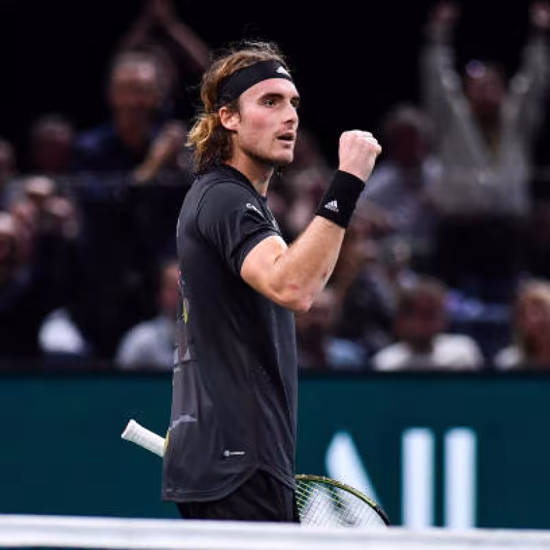 Stefanos Tsitsipas, opciones número 1 en ATP Finals 2022. Foto: gettyimages