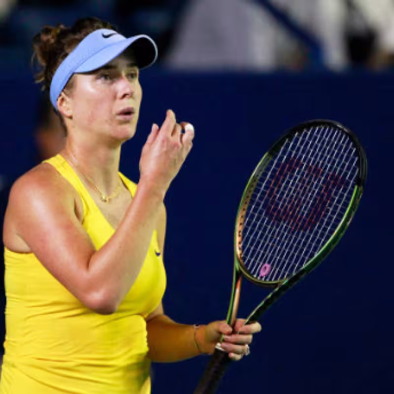 Elina Svitolina. Fuente: Getty