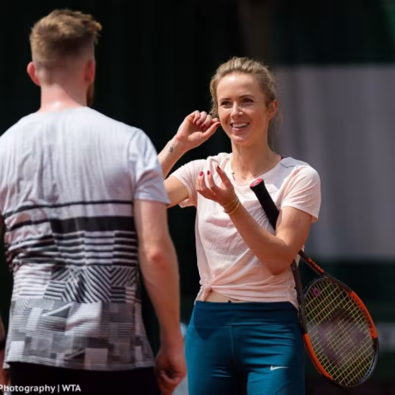 Elina Svitolina corta con su entrenador de las últimas 5 temporadas