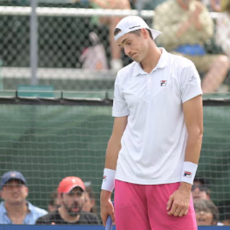 Tensión en cordaje de tenistas torneo de Atlanta. Foto: gettyimages