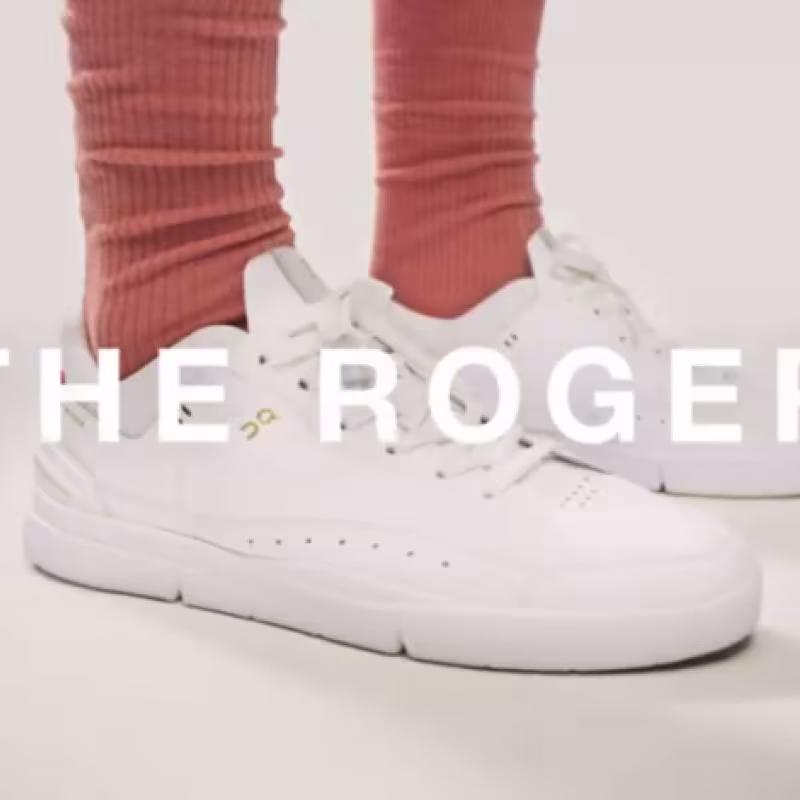 Federer presenta 'The Roger', su primera línea de zapatillas. Foto: On