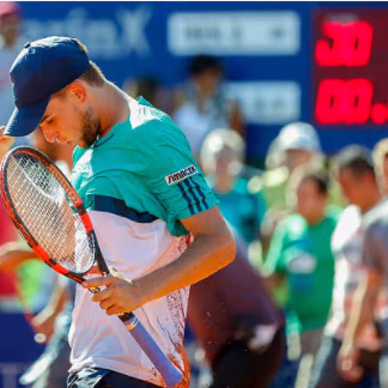 Dominic Thiem, tras ganar en Buenos Aires en 2016. Fuente: Getty
