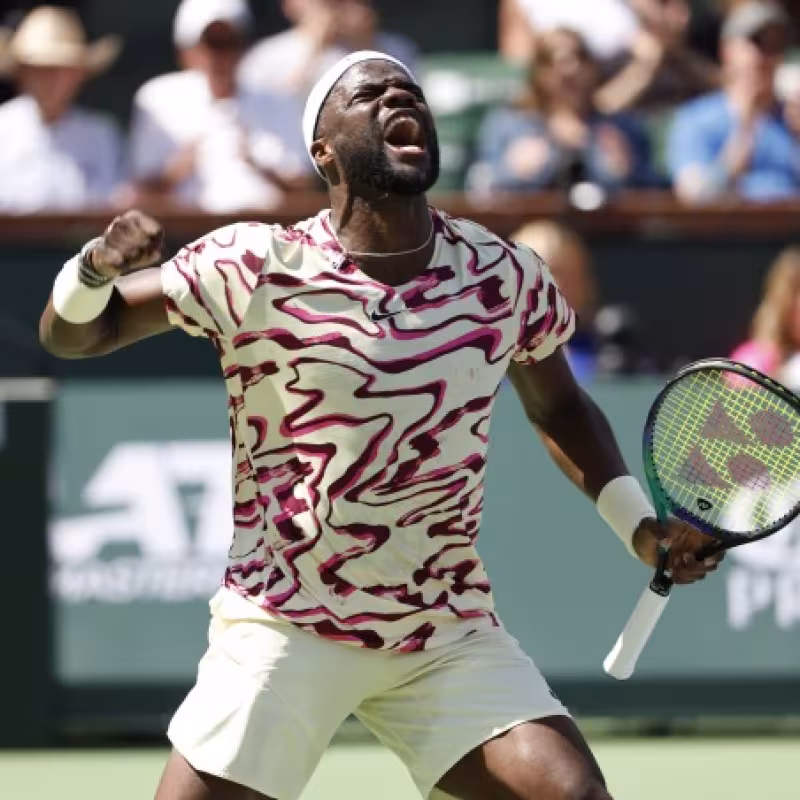Tiafoe rompe nuevas barreras y sigue imparable en Indian Wells