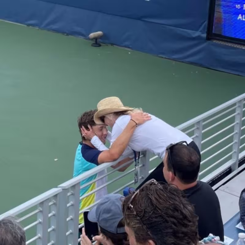 Tracy Austin, una madre orgullosa