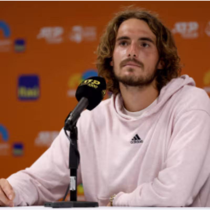 Stefanos Tsitsipas. Fuente: Getty