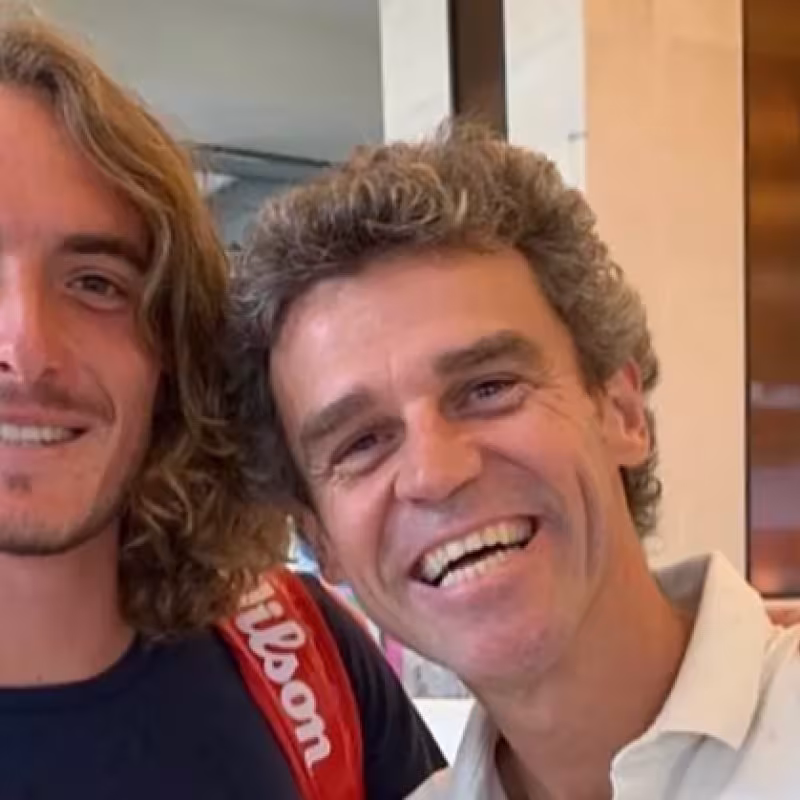 Tsitsipas: “Me encantaría que Kuerten fuera mi entrenador”
