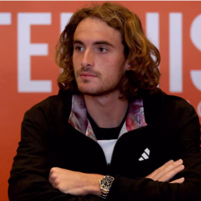 Stefanos Tsitsipas. Fuente: Getty