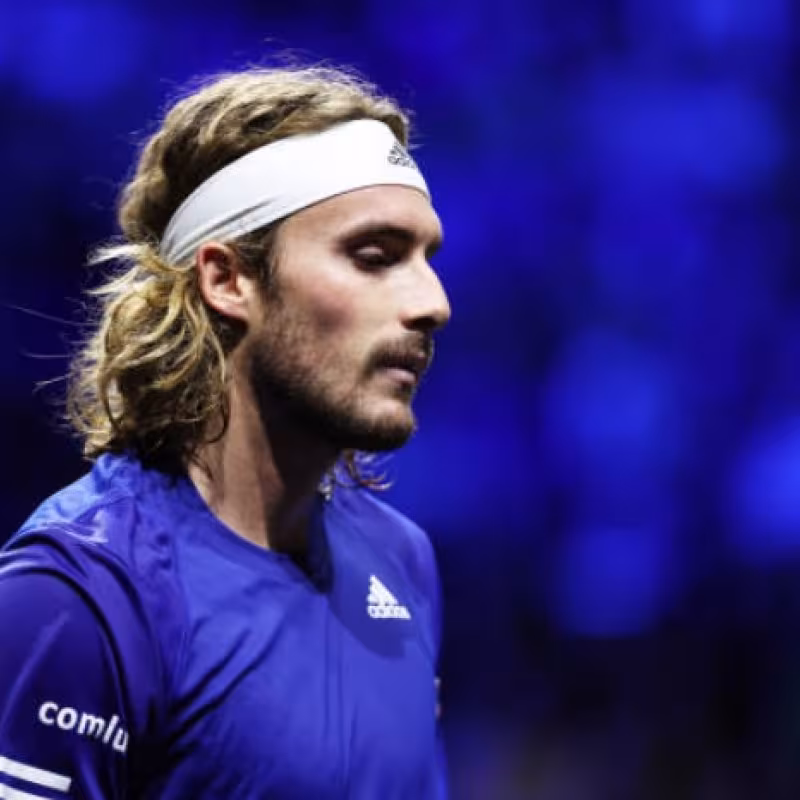Stefanos Tsitsipas: "Toca mejorar de cara a los siguientes partidos"