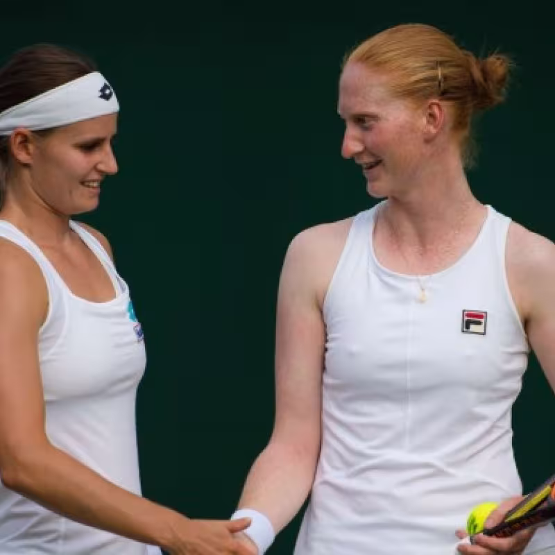 Un partido muy especial para Alison Van Uytvanck