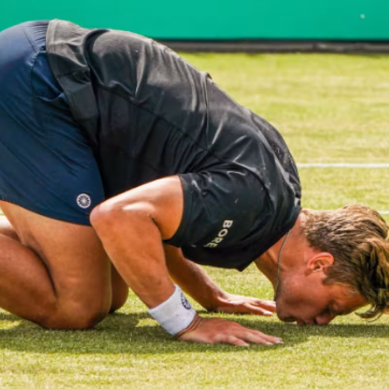 Tim Van Rijthoven en 's-Hertogenbosch 2022. Foto: Getty
