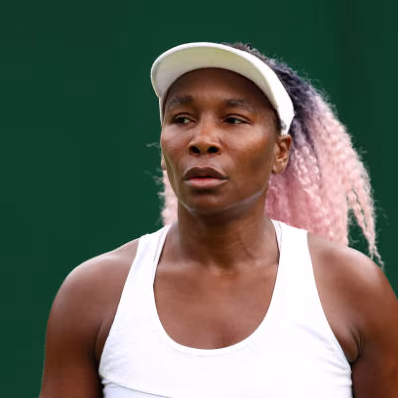 Venus Williams. Fuente: Getty