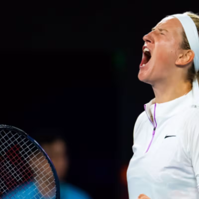 Victoria Azarenka se clasifica a cuartos de final en el Open de Australia 2023. Foto: Getty