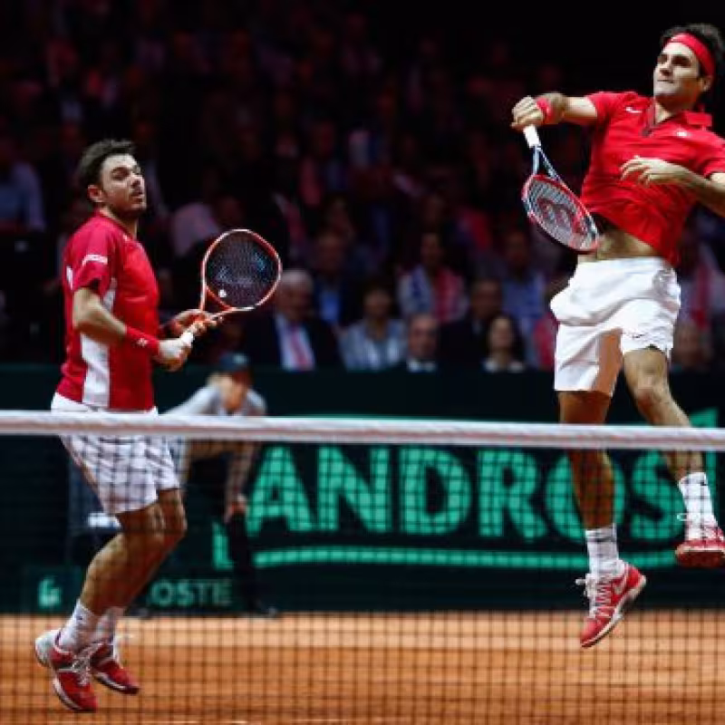 Wawrinka estaría dispuesto a jugar la Copa Davis si Federer lo hiciera