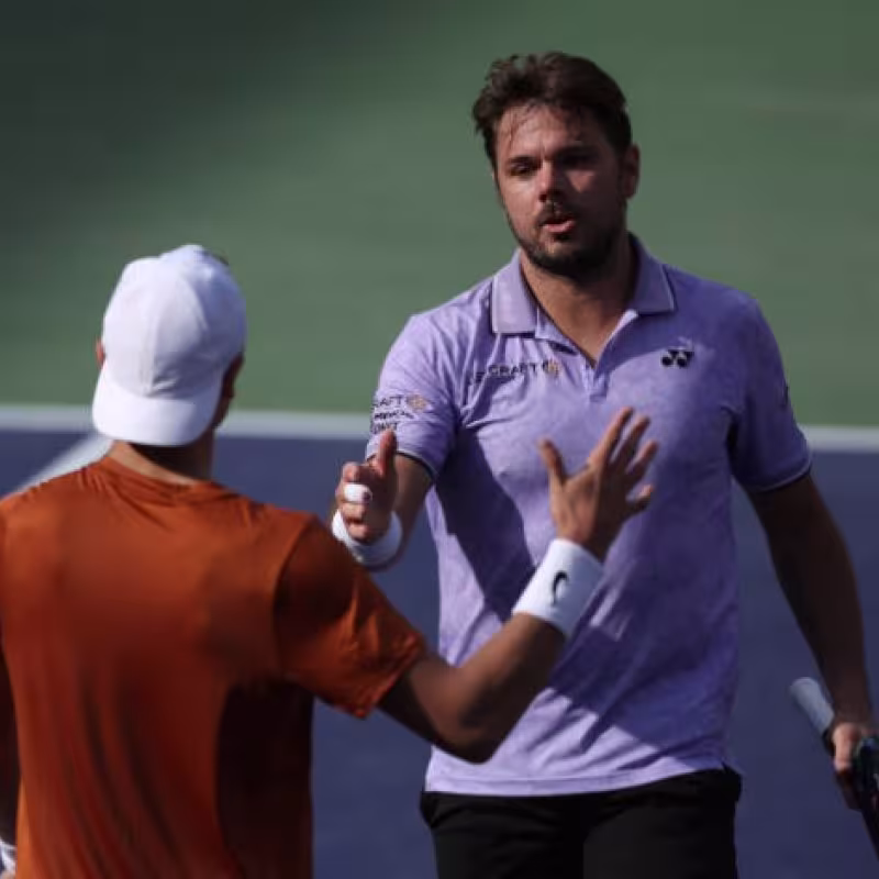 Stan Wawrinka habla de Rune. Foto: gettyimages