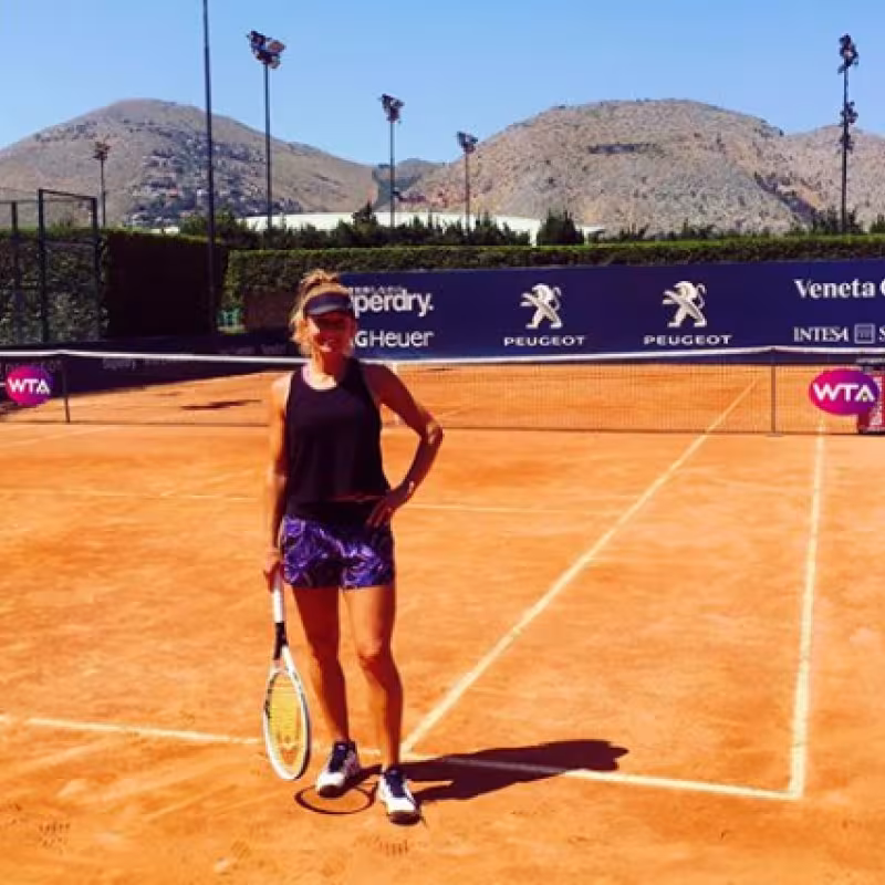 Webley-Smith, en la Central de Palermo. Fuente: @emilywebleysmith