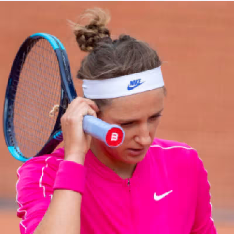 Victoria Azarenka en Roland Garros. Fuente: Getty