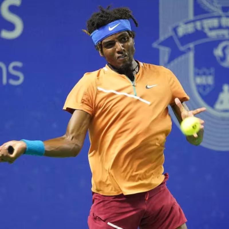 Elias Ymer destroza una cámara de un pelotazo en un Challenger