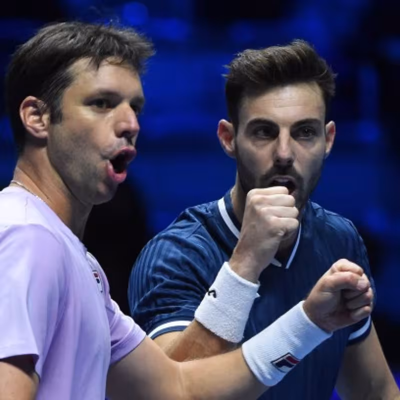 Granollers y Zeballos se estrenan en las ATP Finals salvando cuatro bolas de partido