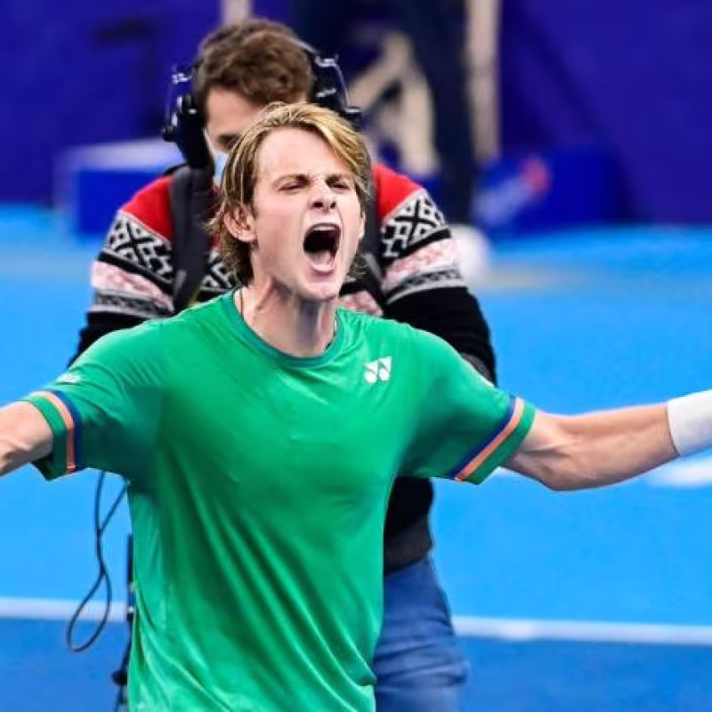 Zizou Bergs, de hacer mascarillas y trabajar en un supermercado, a su primera victoria ATP. Foto: Getty