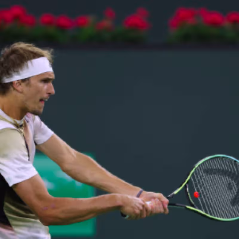 Zverev accede a las semifinales de dobles en Indian Wells