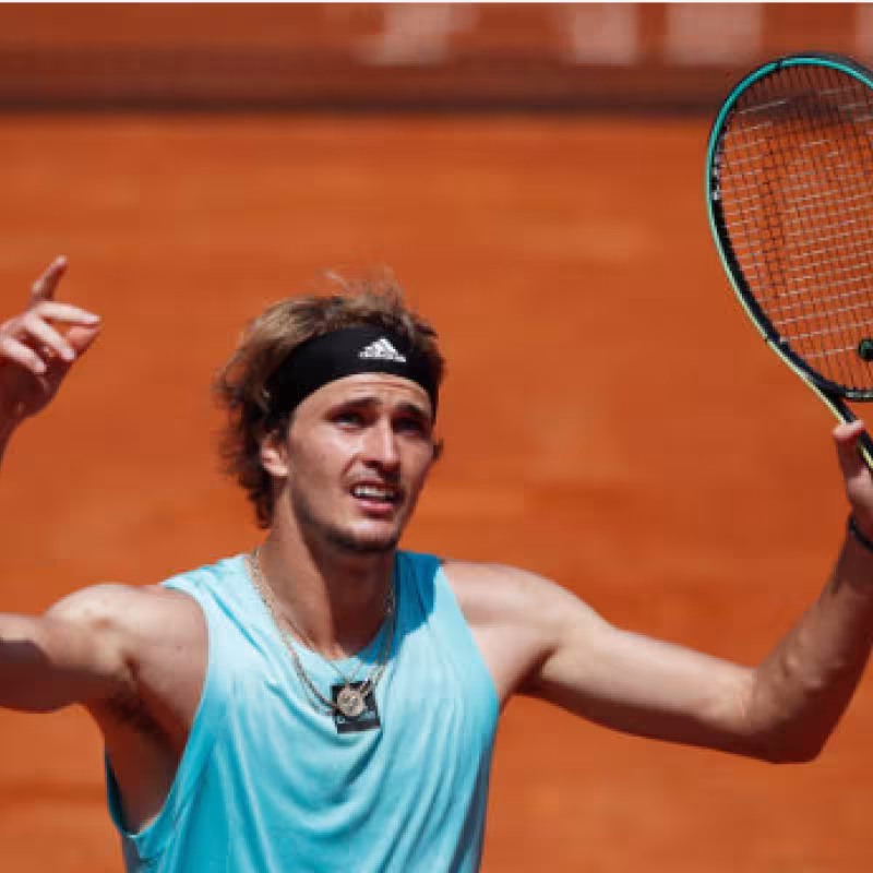 Alexander Zverev. Fuente: Getty