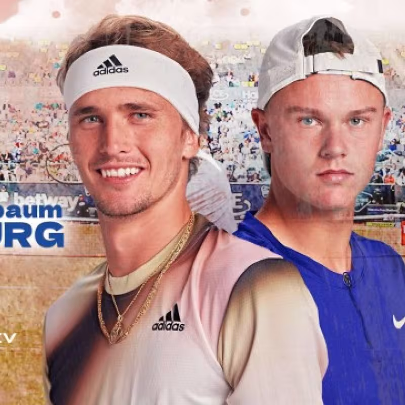 ATP Hamburgo 2024. Zverev y Rune serán los cabezas de cartel