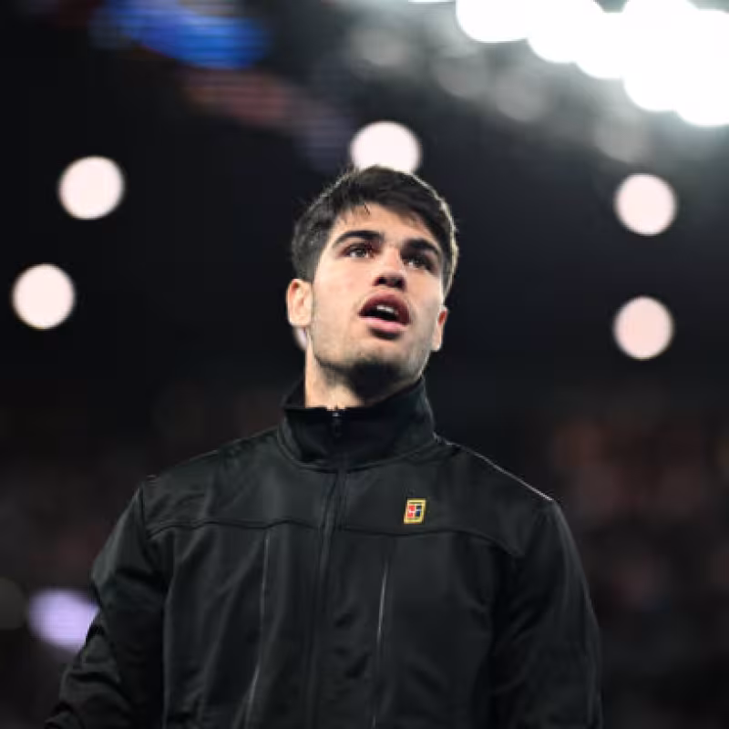Alcaraz: "Espero tomarme venganza de mi última derrota ante Zverev". Foto: Getty